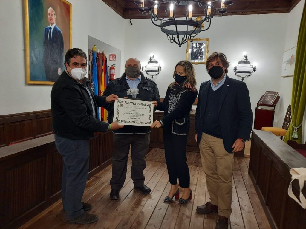 Foto de El premio ha sido entregado, en el Ayuntamiento de Sigüenza,